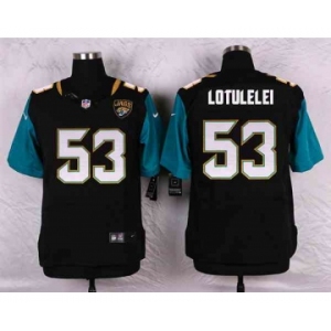 nike nfl jerseys jacksonville jaguars #53 lotulelei black[Elite]