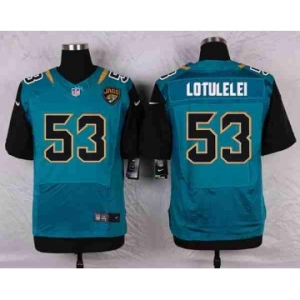 nike nfl jerseys jacksonville jaguars #53 lotulelei green[Elite]