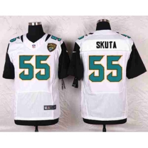nike nfl jerseys jacksonville jaguars #55 skuta white[Elite]