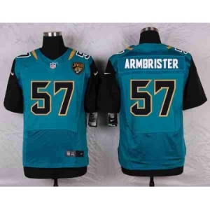 nike nfl jerseys jacksonville jaguars #57 armbrister green[Elite]