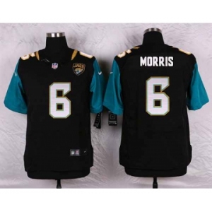 nike nfl jerseys jacksonville jaguars #6 morris black[Elite]