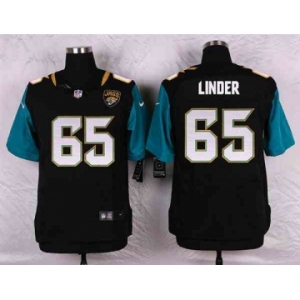 nike nfl jerseys jacksonville jaguars #65 linder black[Elite]