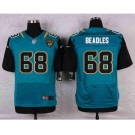 nike nfl jerseys jacksonville jaguars #68 beadles green[Elite]
