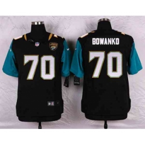 nike nfl jerseys jacksonville jaguars #70 bowanko black[Elite]