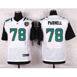 nike nfl jerseys jacksonville jaguars #78 parnell white[Elite]