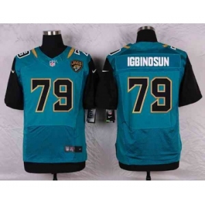 nike nfl jerseys jacksonville jaguars #79 igbinosun green[Elite]