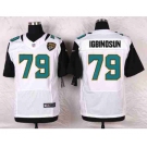 nike nfl jerseys jacksonville jaguars #79 igbinosun white[Elite]