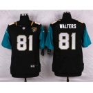 nike nfl jerseys jacksonville jaguars #81 walters black[Elite]