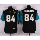 nike nfl jerseys jacksonville jaguars #84 washington black[Elite][washington]
