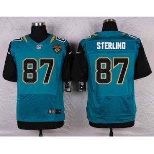 nike nfl jerseys jacksonville jaguars #87 sterling green[Elite]