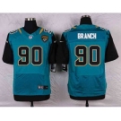 nike nfl jerseys jacksonville jaguars #90 branch green[Elite]