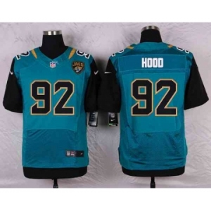 nike nfl jerseys jacksonville jaguars #92 hood green[Elite]