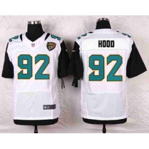 nike nfl jerseys jacksonville jaguars #92 hood white[Elite]