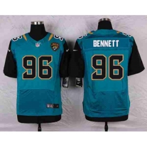 nike nfl jerseys jacksonville jaguars #96 bennett green[Elite]