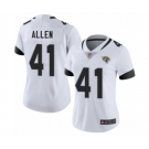 Women Jacksonville Jaguars #41 Josh Allen Teal Green Alternate Vapor Untouchable Limited Player Football Jersey