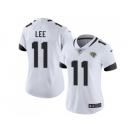 Women Nike Jacksonville Jaguars #11 Marqise Lee White Stitched NFL Vapor Untouchable Limited Jersey