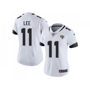 Women Nike Jacksonville Jaguars #11 Marqise Lee White Stitched NFL Vapor Untouchable Limited Jersey