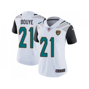 Women Nike Jacksonville Jaguars #21 A.J. Bouye White Stitched NFL Vapor Untouchable Limited Jersey