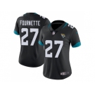 Women Nike Jacksonville Jaguars #27 Leonard Fournette Black Alternate Stitched NFL Vapor Untouchable Limited Jersey