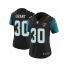 Women Nike Jacksonville Jaguars #30 Corey Grant Black Alternate Vapor Untouchable Limited Player NFL Jersey