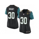 Women Nike Jacksonville Jaguars #30 Corey Grant Game Black Alternate NFL Jersey