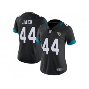 Women Nike Jacksonville Jaguars #44 Myles Jack Black Alternate Stitched NFL Vapor Untouchable Limited Jersey
