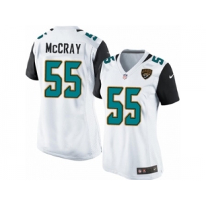 Women Nike Jacksonville Jaguars #55 Lerentee McCray Game White NFL Jersey
