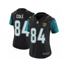 Women Nike Jacksonville Jaguars #84 Keelan Cole Black Alternate Vapor Untouchable Limited Player NFL Jersey