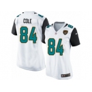 Women Nike Jacksonville Jaguars #84 Keelan Cole Game White NFL Jersey