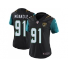 Women Nike Jacksonville Jaguars #91 Yannick Ngakoue Black Alternate Stitched NFL Vapor Untouchable Limited Jersey