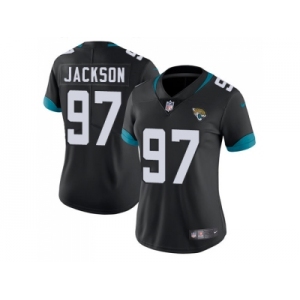 Women Nike Jacksonville Jaguars #97 Malik Jackson Black Alternate Stitched NFL Vapor Untouchable Limited Jersey