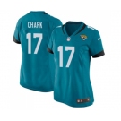 Women's Jacksonville Jaguars #17 DJ Chark Game Black Alternate Football Jersey