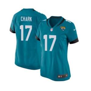 Women's Jacksonville Jaguars #17 DJ Chark Game Black Alternate Football Jersey
