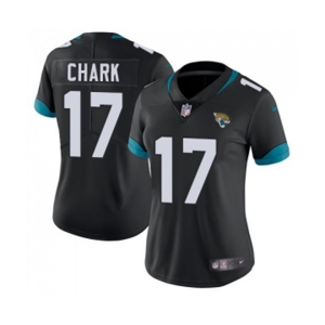 Women's Jacksonville Jaguars #17 DJ Chark Teal Green Team Color Vapor Untouchable Limited Player Football Jersey