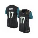 Women's Nike Jacksonville Jaguars #17 Arrelious Benn Game Black Alternate NFL Jersey