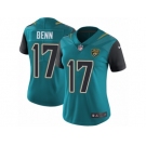 Women's Nike Jacksonville Jaguars #17 Arrelious Benn Vapor Untouchable Limited Teal Green Team Color NFL Jersey