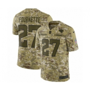 Women's Nike Jacksonville Jaguars #27 Leonard Fournette Limited Camo 2018 Salute to Service NFL Jersey