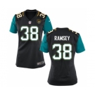 Women's Nike Jacksonville Jaguars #38 Jalen Ramsey Black Alternate NFL Jersey