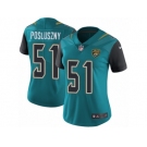 Women's Nike Jacksonville Jaguars #51 Paul Posluszny Vapor Untouchable Limited Teal Green Team Color NFL Jersey