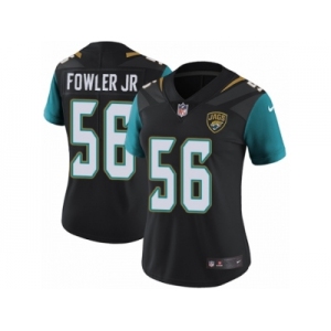 Women's Nike Jacksonville Jaguars #56 Dante Fowler Jr Vapor Untouchable Limited Black Alternate NFL Jersey