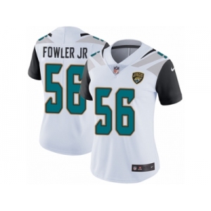 Women's Nike Jacksonville Jaguars #56 Dante Fowler Jr White Vapor Untouchable Limited Player NFL Jersey