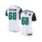 Women's Nike Jacksonville Jaguars #68 Kelvin Beachum White NFL Jersey