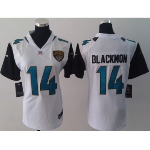 nike women nfl jerseys jacksonville jaguars #14 blackmon white[new nike]