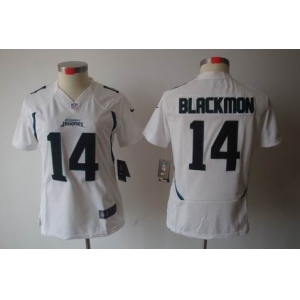 nike women nfl jerseys jacksonville jaguars #14 justin blackmon white[nike limited]