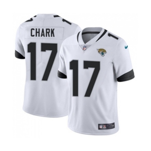 Youth Jacksonville Jaguars #17 DJ Chark White Vapor Untouchable Limited Player Football Jersey