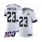 Youth Jacksonville Jaguars #23 Ryquell Armstead White Vapor Untouchable Limited Player 100th Season Football Jersey