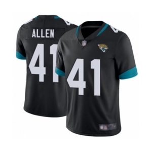 Youth Jacksonville Jaguars #41 Josh Allen Black Team Color Vapor Untouchable Limited Player Football Jersey