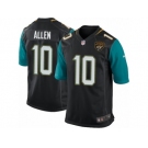 Youth Nike Jacksonville Jaguars #10 Brandon Allen Game Black Alternate NFL Jersey