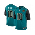 Youth Nike Jacksonville Jaguars #10 Brandon Allen Game Teal Green Team Color NFL Jersey