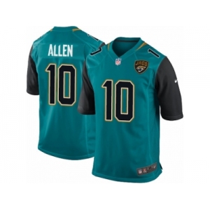 Youth Nike Jacksonville Jaguars #10 Brandon Allen Game Teal Green Team Color NFL Jersey